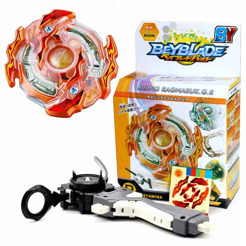 Taka Tomy Booster Pack Beyblade Set With Launcher Included For Kids