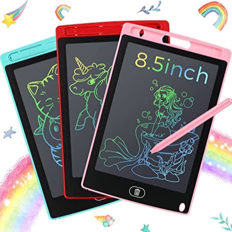 Hot Selling LCD Writing Tablet for Kids, 6.5"| 8.5" | 10" | 10.5" | 12'' Tablet for Kids Doodle & Scribble Boards with Protect Cover, Educational Toys, Erasable E-Writer Digital Drawing Board Toddler Toys Kids Drawing Pad Best Gift For Kids