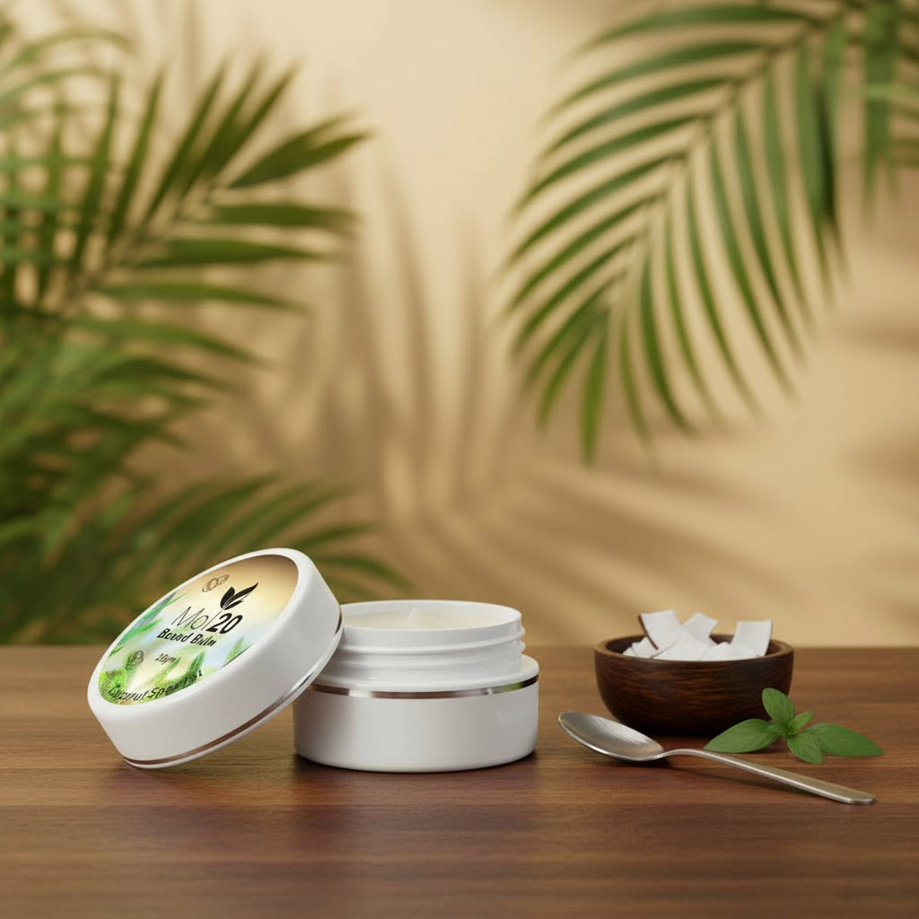 Mol20 Beard Balm - 20gm - Coconut Flavor