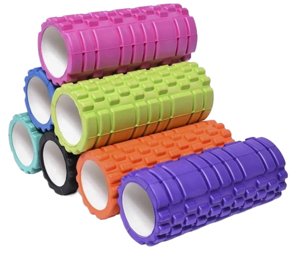 Physio Foam Roller Pilates Exercise back Muscles Abdominal Gym Yoga Massage Foam Roller Deep Tissue Muscles