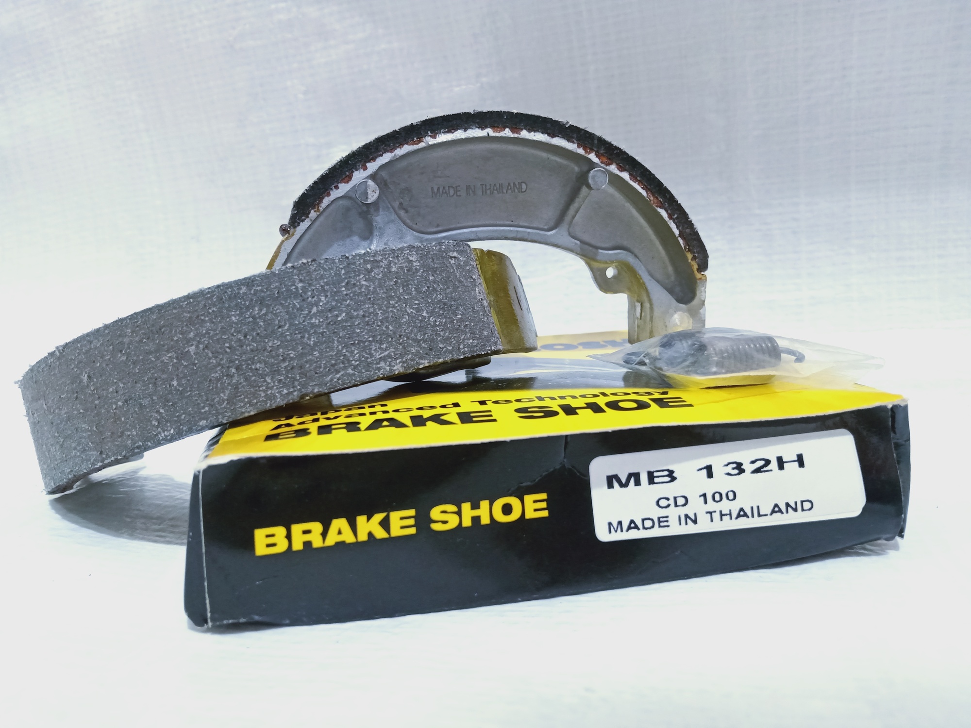 BRAKE SHOE MITSUBOSHI MB132 FOR DELUXE PRIDOR HONDA CG125 FOR