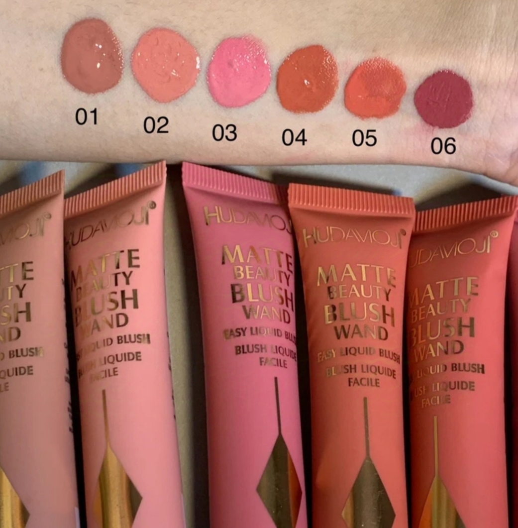 Moji Liquid Blush Natural Single Piece, Liquid Blushon Blusher Makeup for Cheeks Matte Finish 15ml