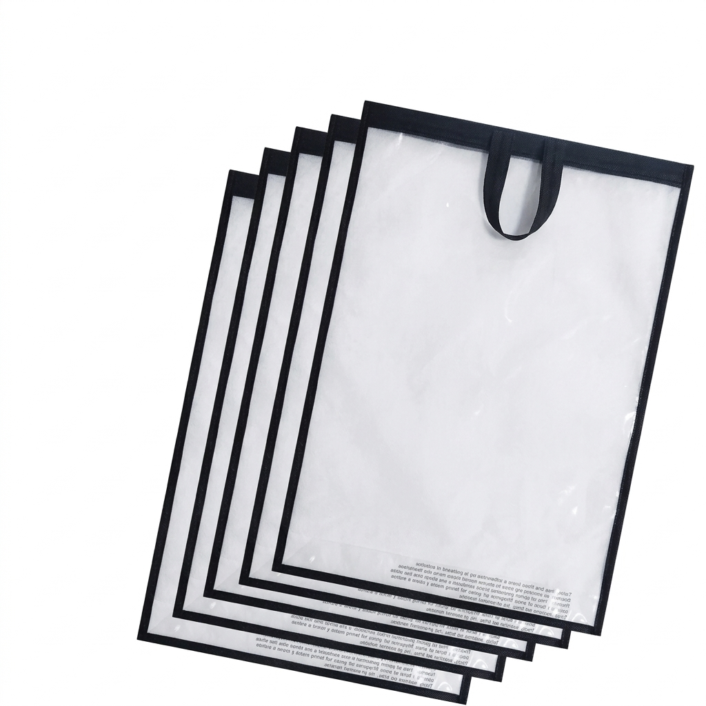 Pack Of 12 Travel Garment Storage Bags Non Woven Dustproof Clothes Cover Organizer 12x16 Inch Multiple Color