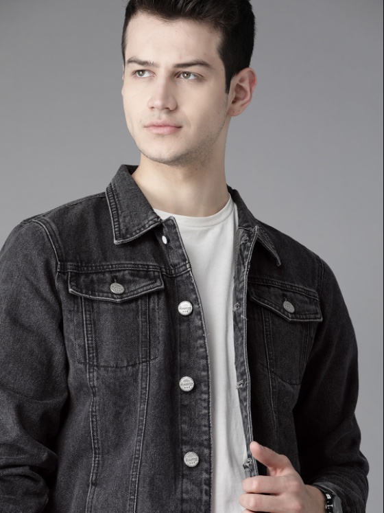 Mens Denim Jacket Stretchable: Buy 