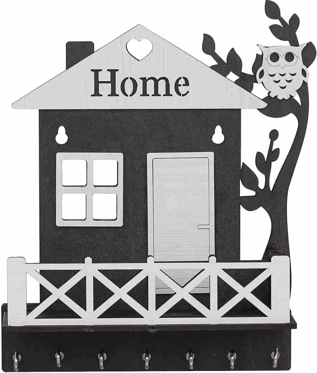 Mister Traders Brand Wooden Key Holder I Key Holder Wall I Key Holder For Wall I Key Holder Wall Hanger I Key Holder Wall Hanging I Key Holders I Home Design Key Holder I Decorating items I Decorating items for home I Decoration Pieces