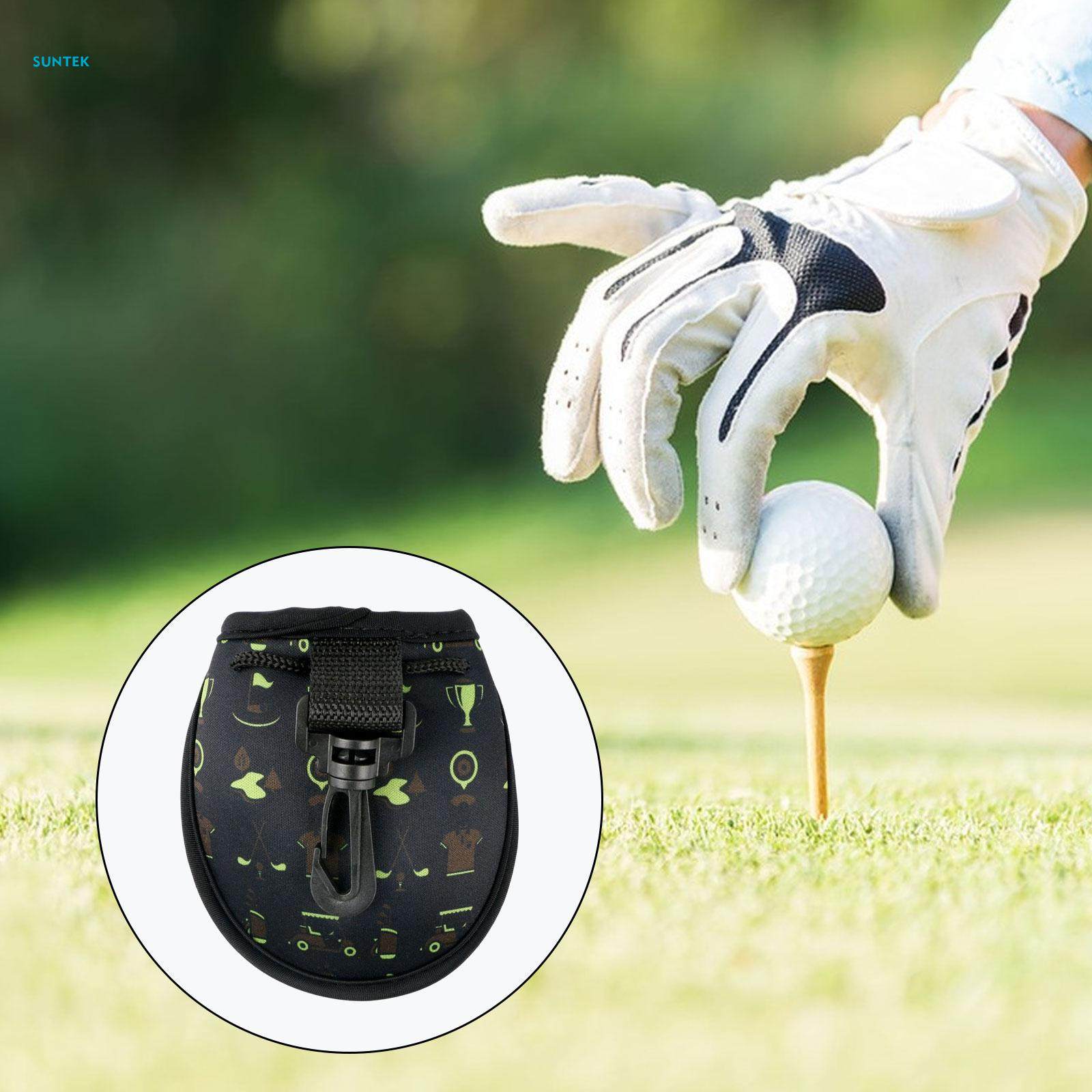 Golf Ball Bag Sack, Zipper Closure Golf Accessory Bag, Waterproof Mini Golf  Ball Bag, Non Slip Protection Golf Bag, Reliable Material Sack Golfball