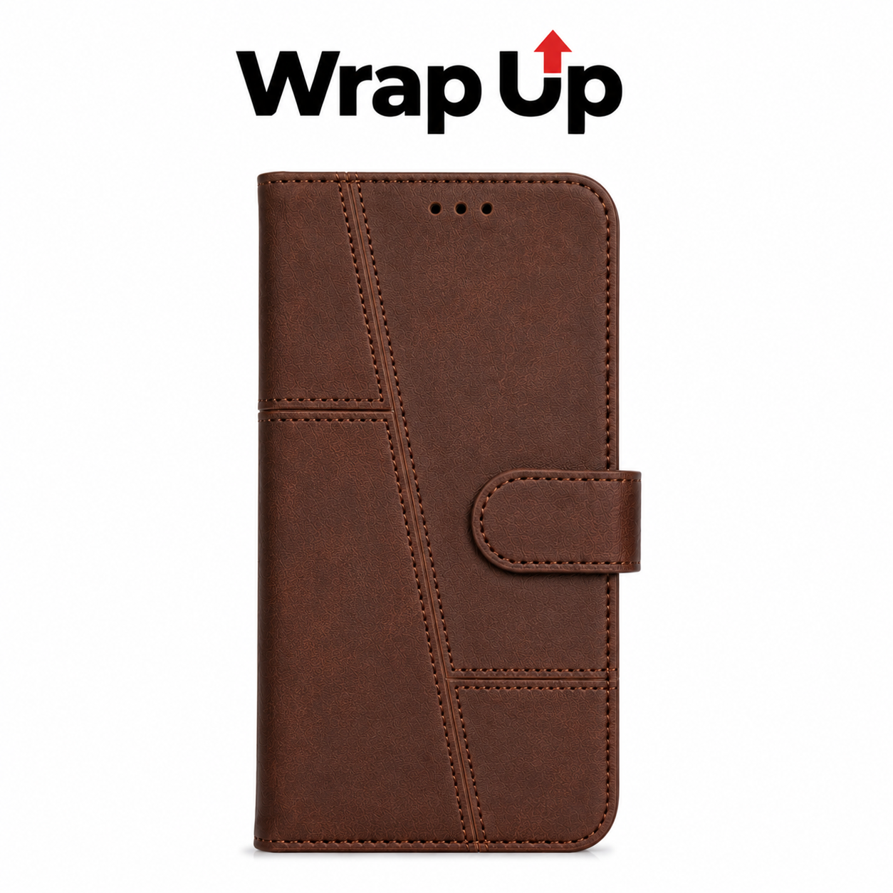 Oppo A58 Premium Leather Wallet Book Cover Case with Card Holder