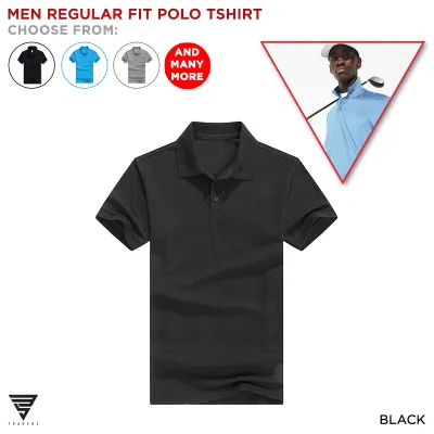 Solid Color Golf Shirts for Men Casual Dry Fit Golf Polo Shirts