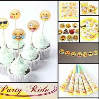 Emoji Birthday Theme Set 2 Emoji Theme Deal Birthday Package
