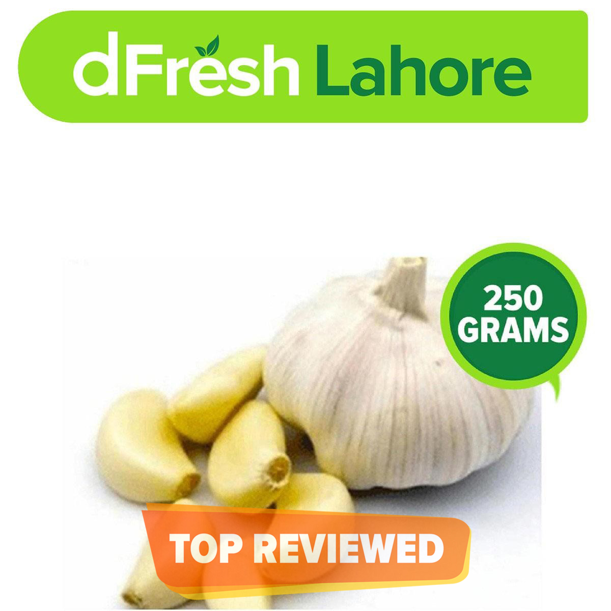 Dfresh: Premium Garlic (lehsan) (0.25 Kg)