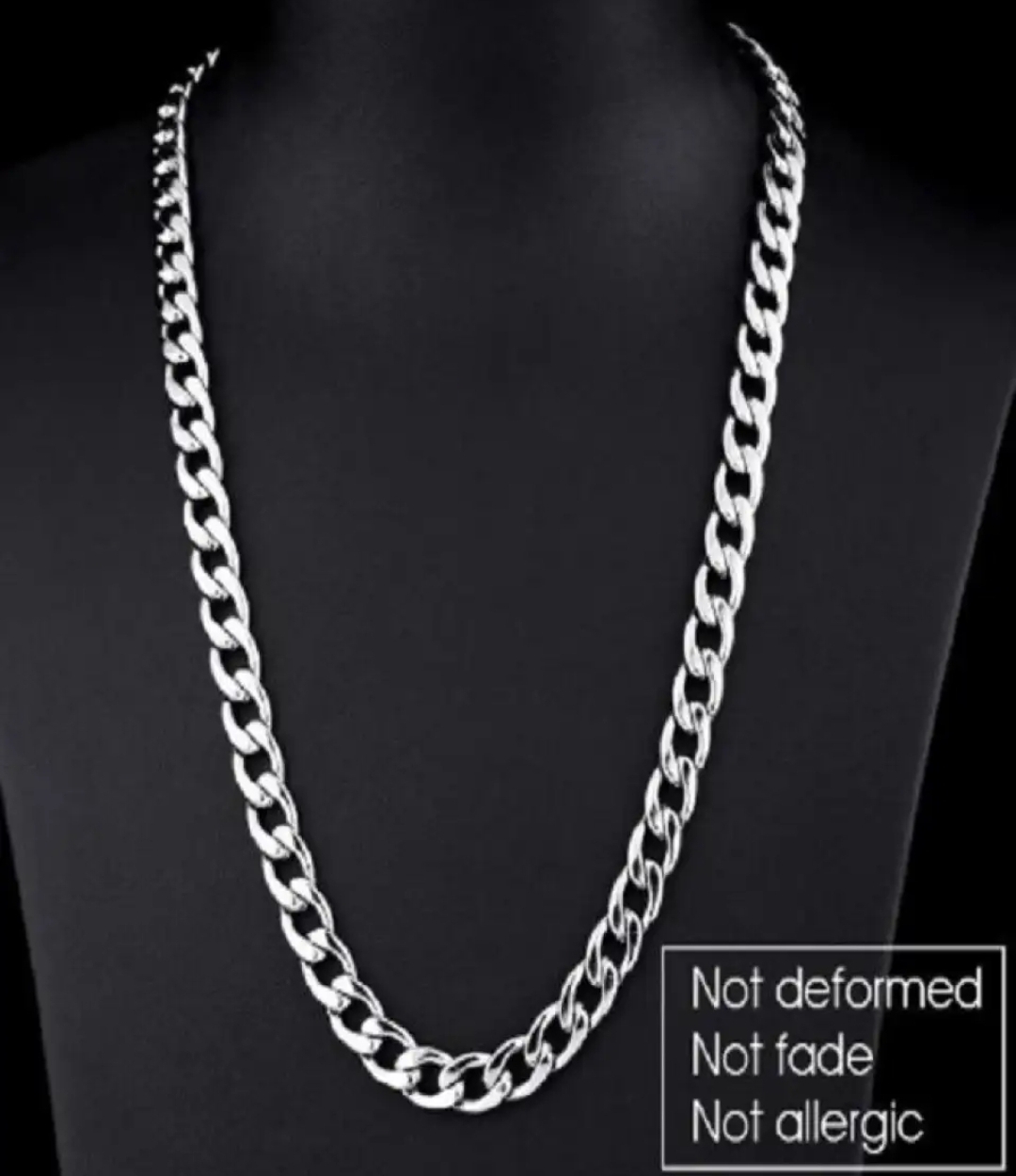 Men Stainless Steel Silver Chain For Men - High Quality Necklace Silver
