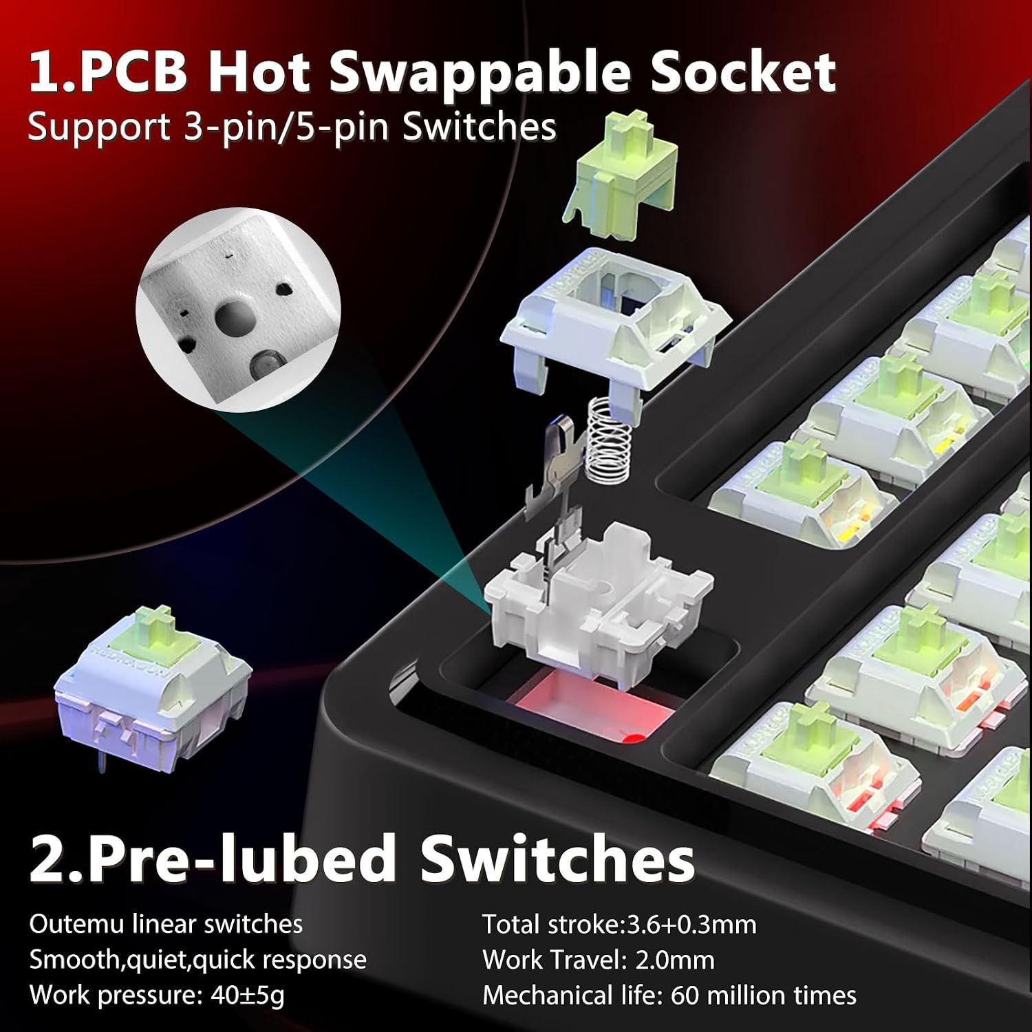 E-Yooso Z-79 Pro RGB Tri-Mode Mechanical Keyboard Gradient Red 79-Keys with Mint Mambo Switch Side Printed Keycaps 21 fa4de9f004549b8f5bf040101e20db3b