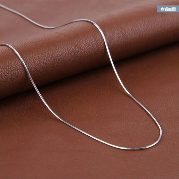 New Design Silver Thin Neck Snake Chain for Both Men and Women | Casual Wear Chain Necklace for Men and Women