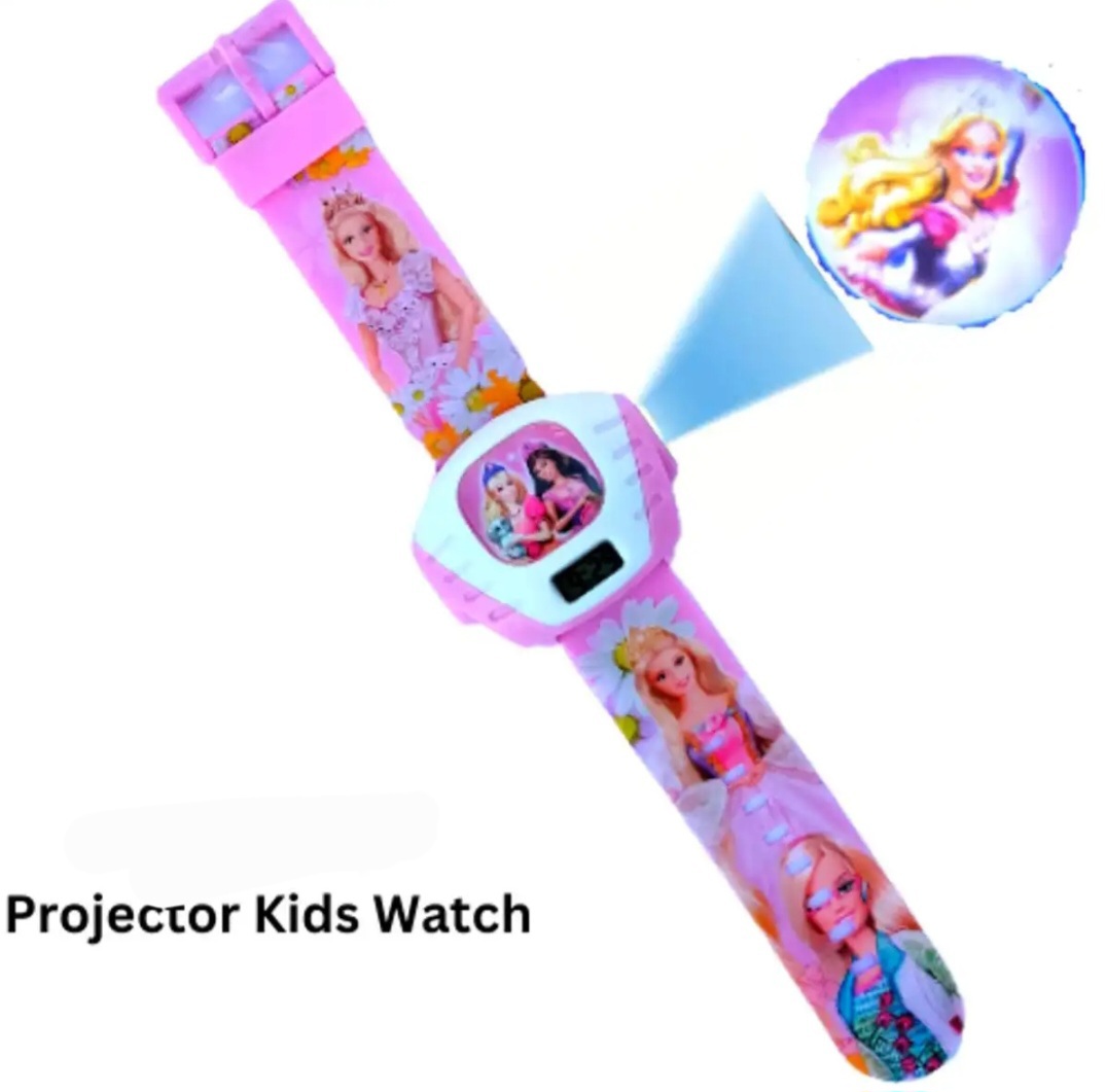 Digital Projector Wrist Watch For Girls Colors and Design May Vary