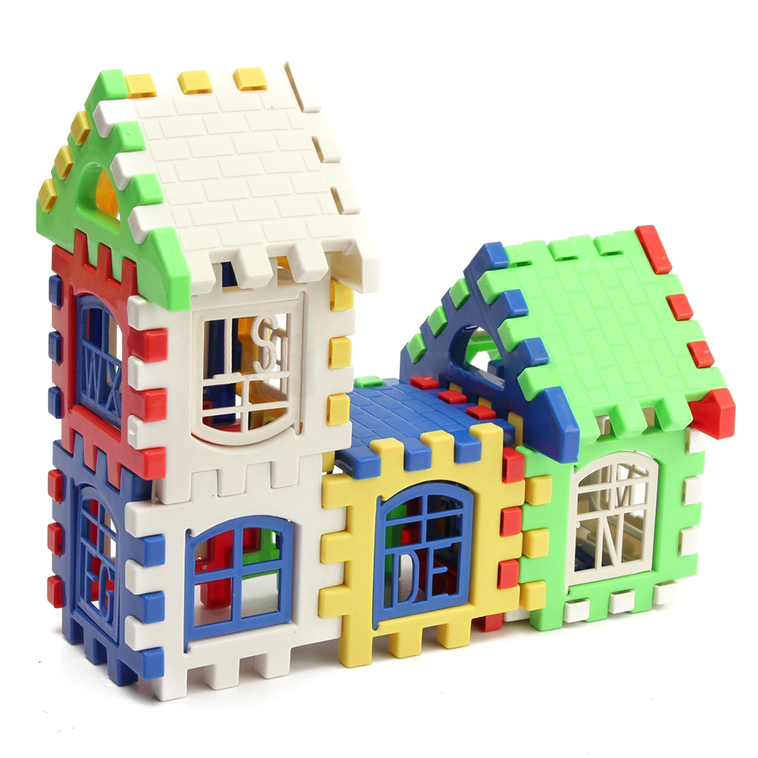 Toy blocks hot sale house