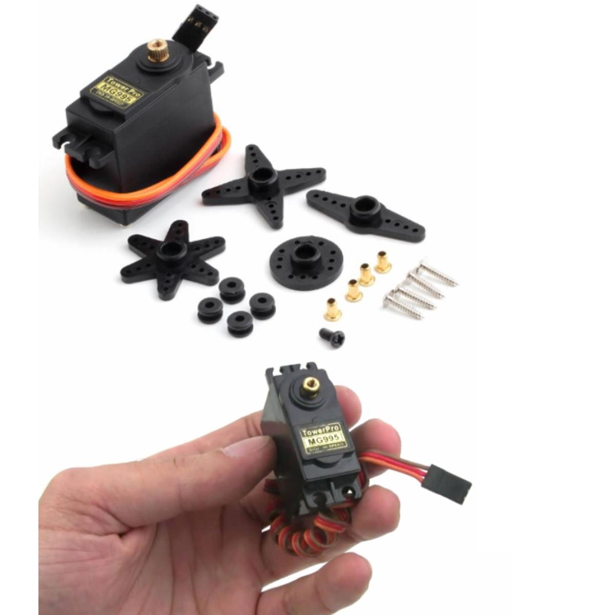 Towerpro MG995 Metal gear Servo motor with parts