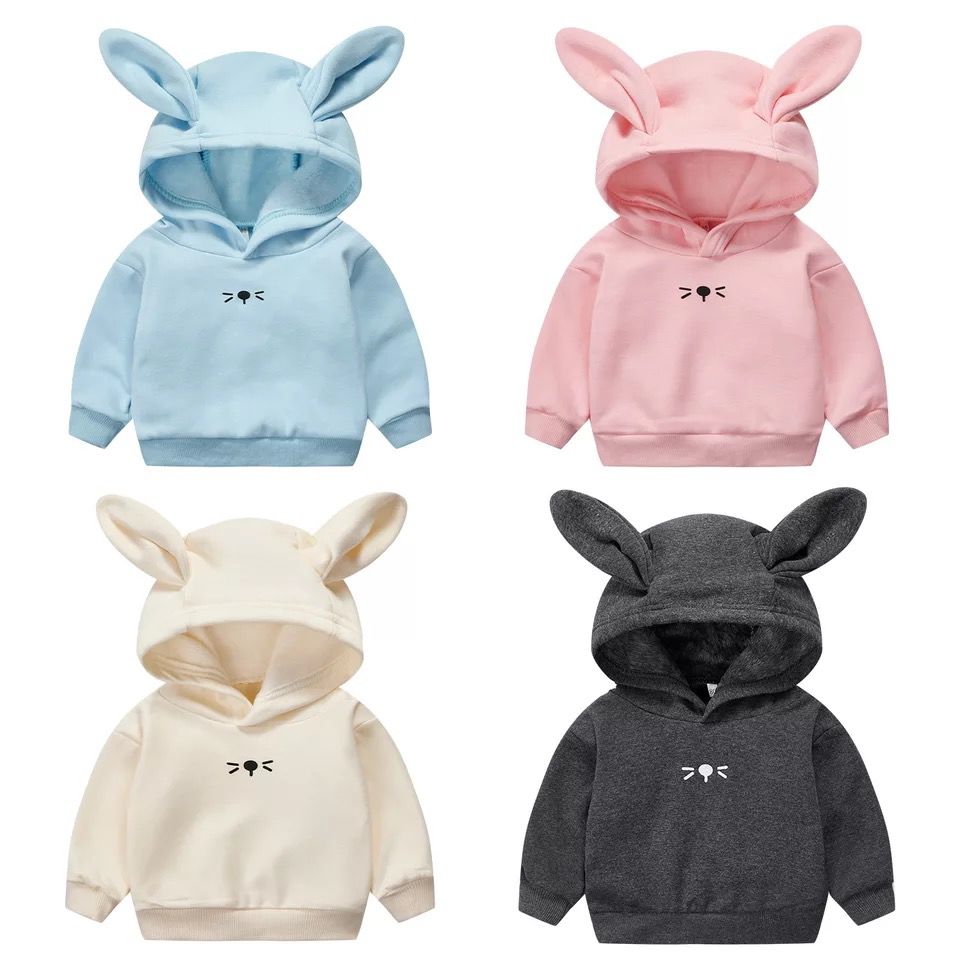 Ears Hoodie - Baby and Toddler Sweatshirt with Ears