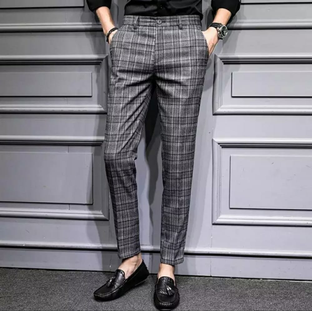 Check Style for men boys pant New 