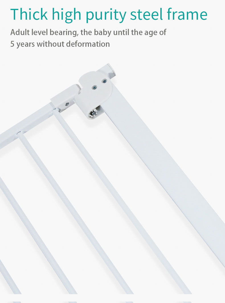 Kiddie Guard 3 Lock Baby Safety Gate 75Cm - 84Cm With Auto Lock For Babies Childrens &Amp; Kids