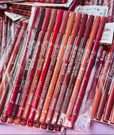 Matte Lip Liner Pencil Set | Pack of 6/12 Long Lasting Lipstick Pencils | Waterproof, Smudge Proof & Soft Texture Lip Makeup for Women