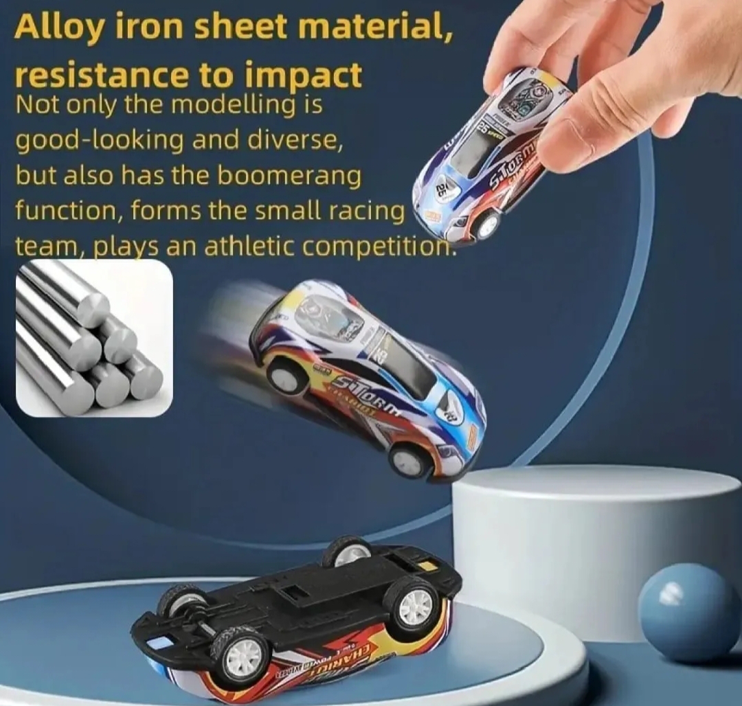 Premium Alloy Car Model Diecasts Vehicle Toys For Kids Pull Back Metal Auto Racing Car Children Toy Gifts | Best Die Cast Cars | Best Gift For Children and Boys | Available in 12 Piece and 24 Piece Sets