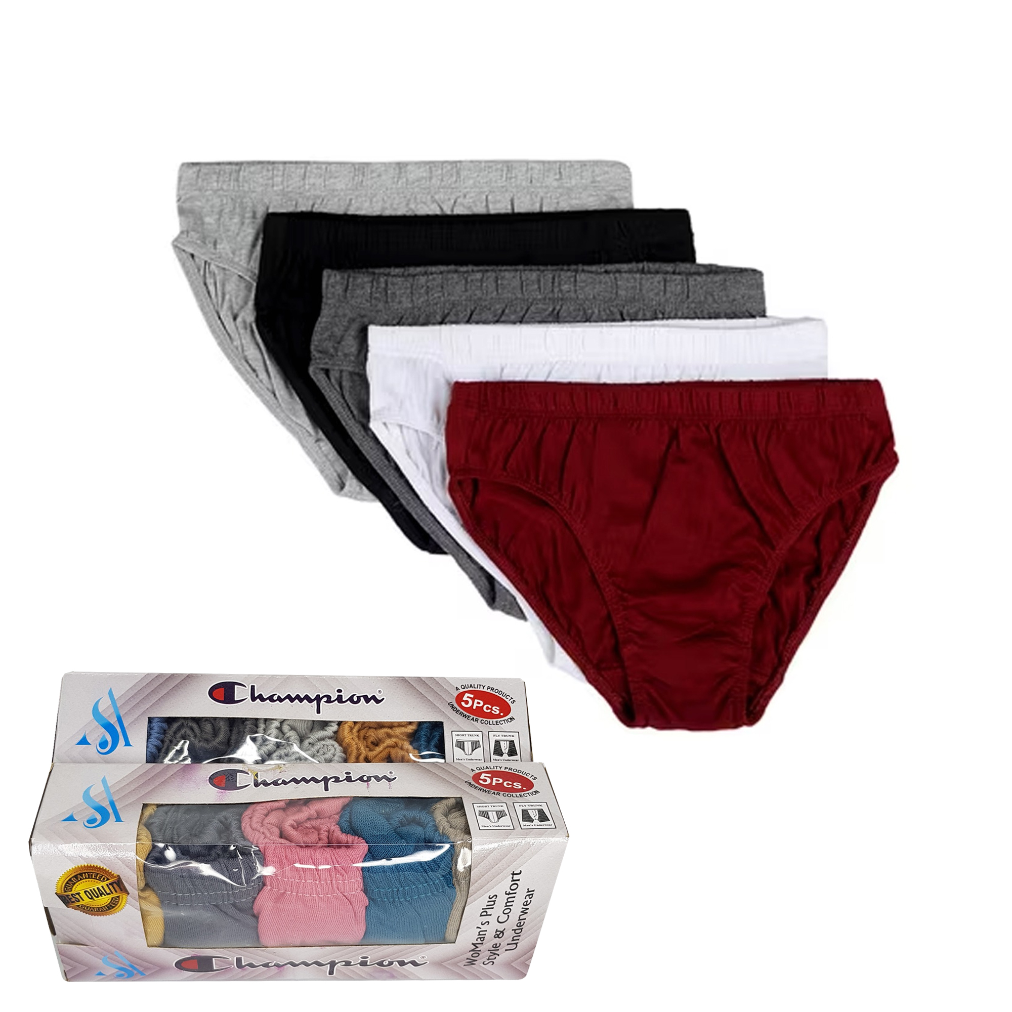 Pack Of x5 , Pack Of x2  Panties Soft Cotton Underwear Panties For Women & Girls Multi color Cotton Panties Panty For Girl Panty For Women Bikini Panties For women - Non Period Panties - Panties For Girls - Panties For Women Dress Girls Panties - Fashion
