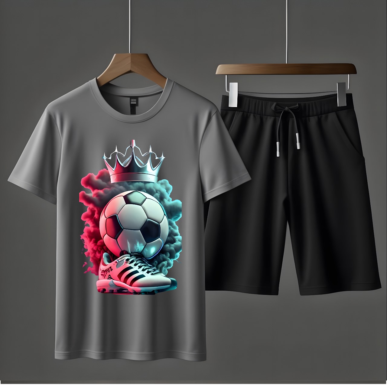 Trendy Tag Printed Summer Tracksuit For Men & Boys Tee-shirt with shorts gym wear New Design Round Neck Half Sleeves T Shirts Top Quality Gym Wear/Casual and comfortable Pair T-Shirt and shorts