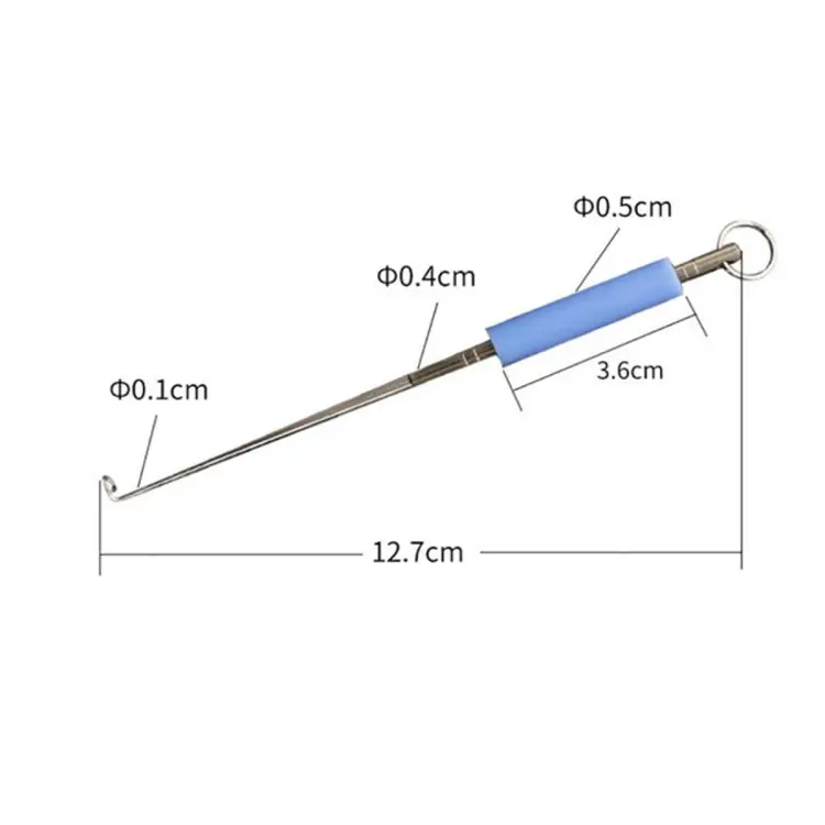 13cm Fishing Hook Remover Stainless Steel Fishhook Dehooker