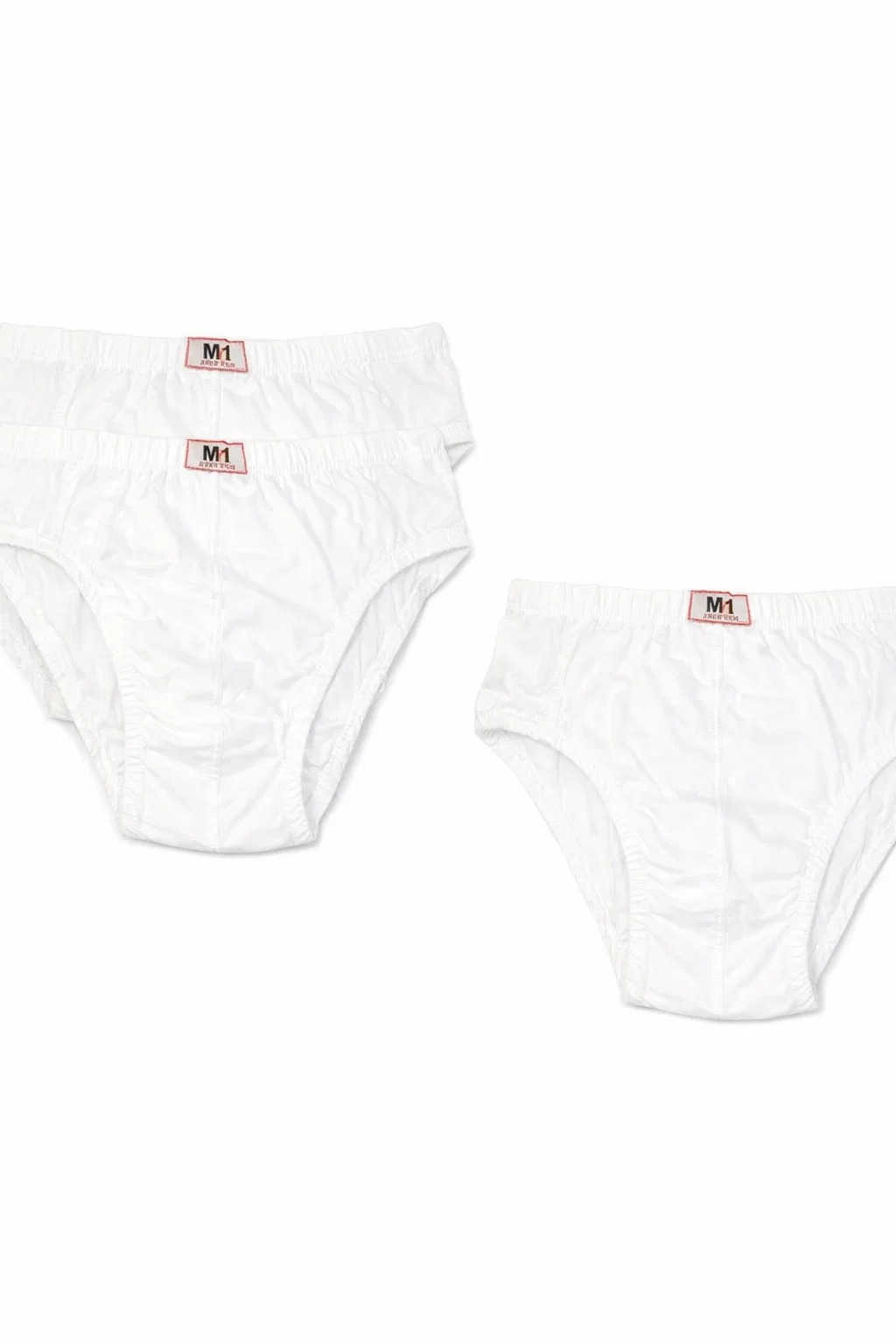 Pack of 3 White Brief/Underwears for Men - Normal Quality - Comfortable Fit Disclaimer:"  Product colors may vary due to stock availability, but the item you  see will, be the same