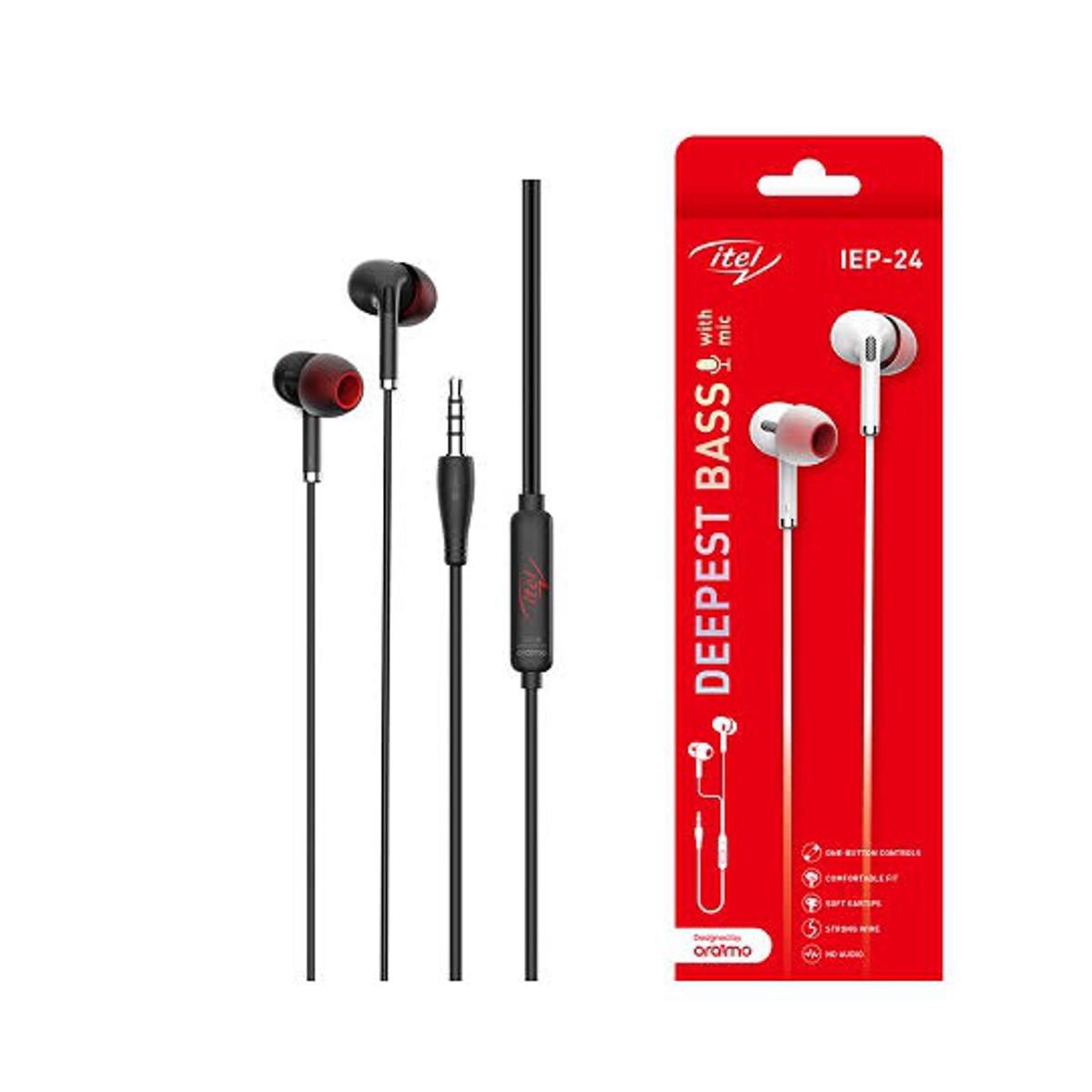 Itel 24 handfress earphones best sound