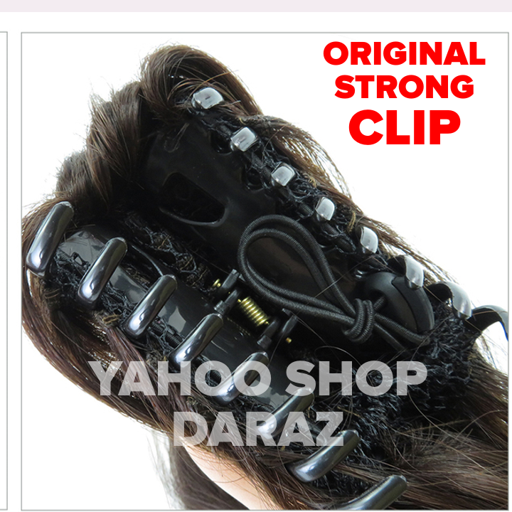 Body Wave Real Hair Ponytails Ponytail Hair Extension For Hair Style Addition - More Volume - More Style - Soft Curls - Can be Washed and Dyed