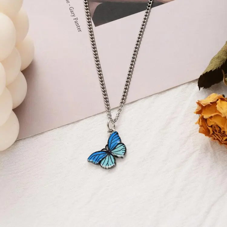 Share more than 159 butterfly necklace prouds latest songngunhatanh