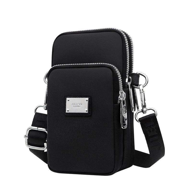 Balloon Nylon Mobile Phone Crossbody Bag – 3-Layer Wallet