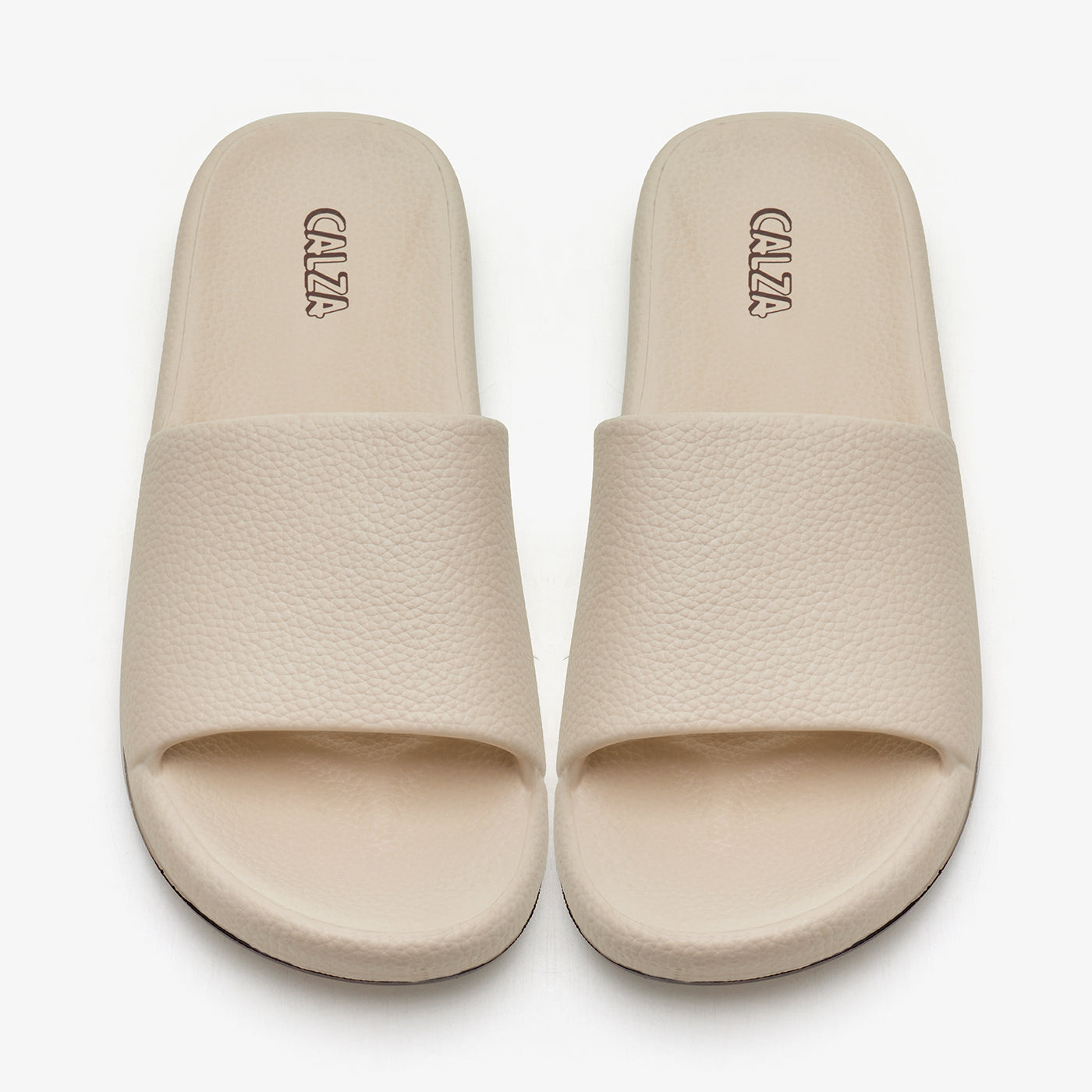 Calza Beige Men's Chappal For Men - SS26