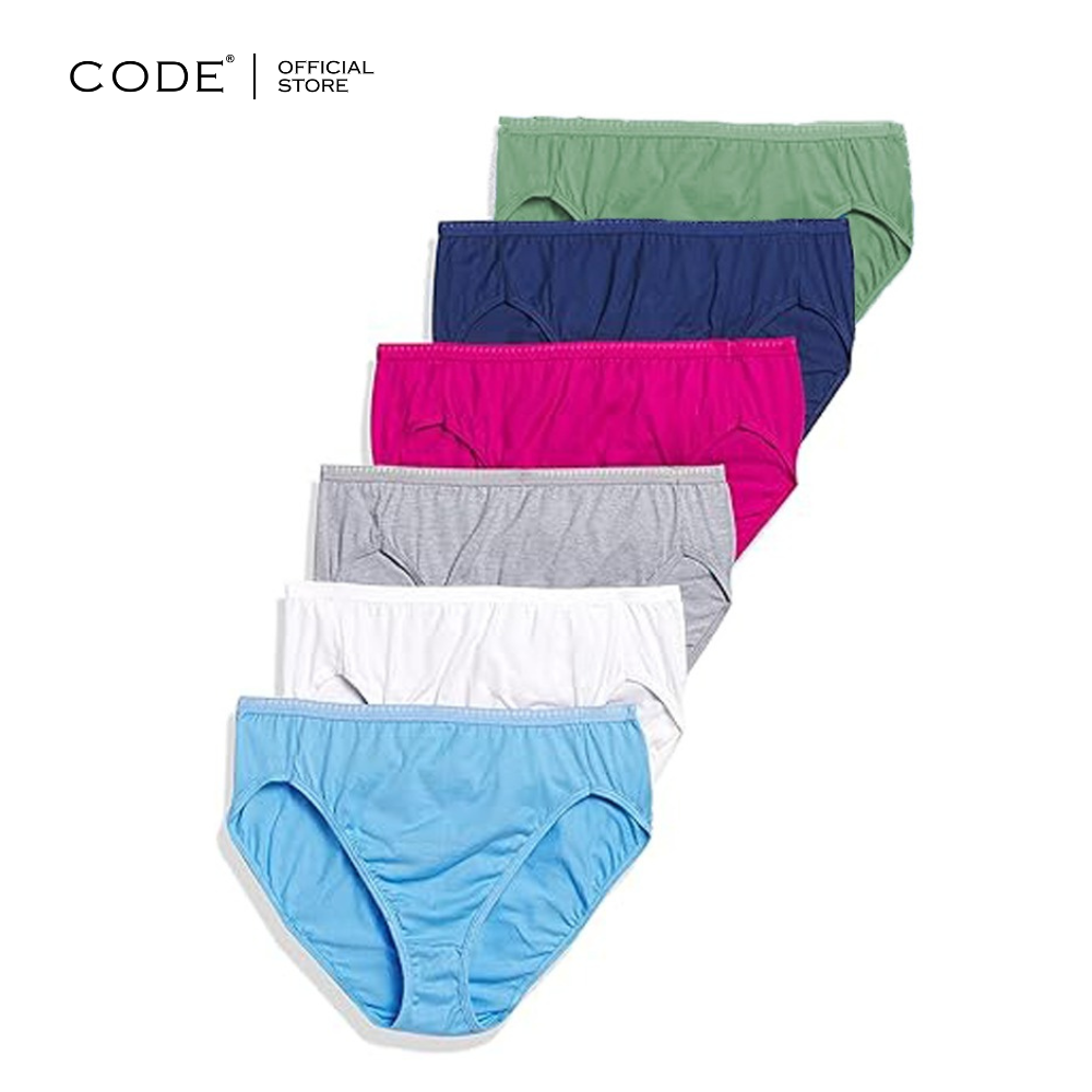 Code Underwear For Girls Pack Of 6 | Under Garments For Girls | Panties For Girls | Underwear For Girls | Underwear | Underwear For Women | Panties | Panty For Girls | Panty | Soft Cotton Underwear Panties For Women & Girls - 3 Random Colors