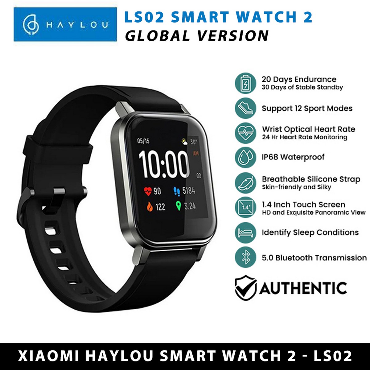smartwatch solar ls02