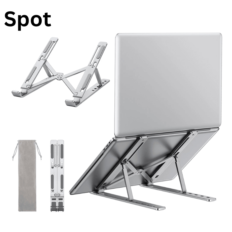 Laptop Stand Spot Adjustable Laptop Stand, Portable Aluminum Laptop