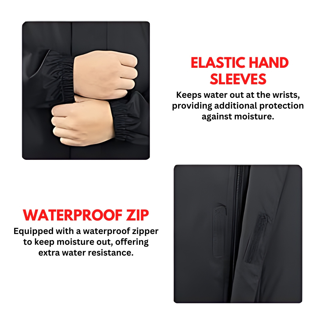 Rain Suit / LITE WATER PROOF / Rainsuit / Rain Cote With Trouser / Rain Coat With Cap For Men And Women| Pakistan’s #1 Best-Selling 2-Piece Hooded Rain Jacket & Trouser Set – Al Madina Store