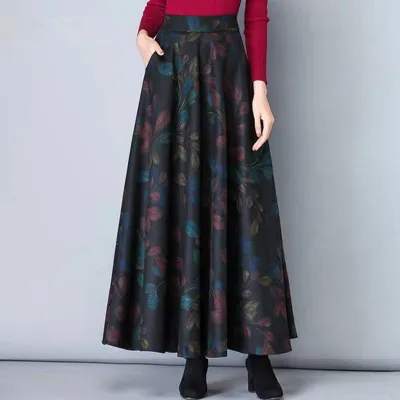 Plus size outlet long skirts xl