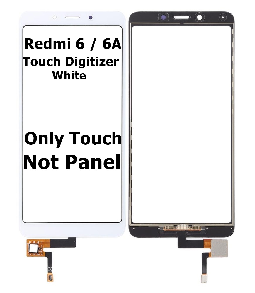 Xiaomi Redmi 6A Touch Glass Digitizer Replacement (Only Touch