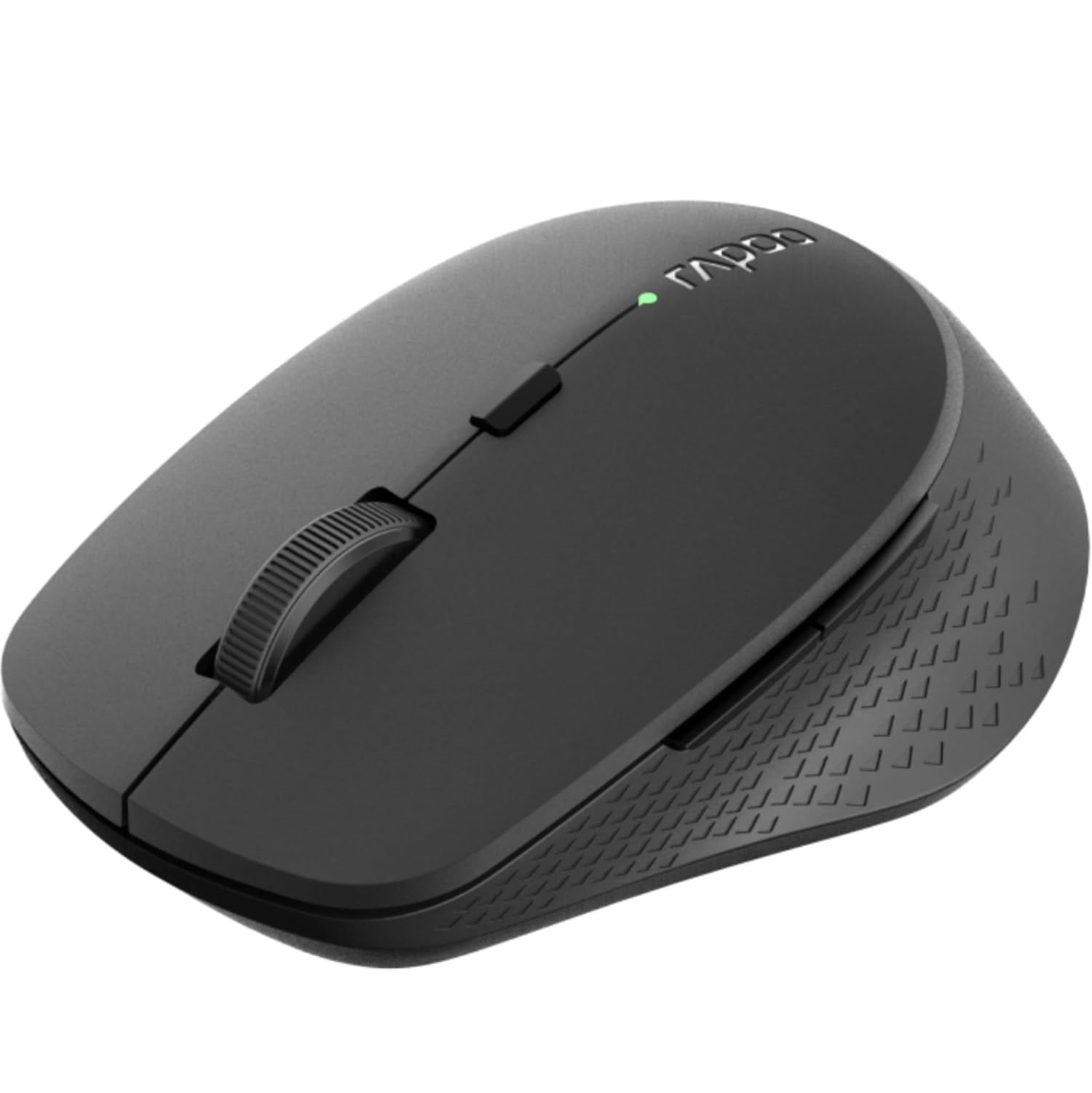 RAPOO M300L Rechargeable Multi-Mode Wireless Mouse Dark Grey Connectivity across Bluetooth 3.0, Bluetooth 4.0, and 2.4GHz wireless for up to three paired devices 10 fb3bf08e3f4a2ca70fd947c6f66c8b0e