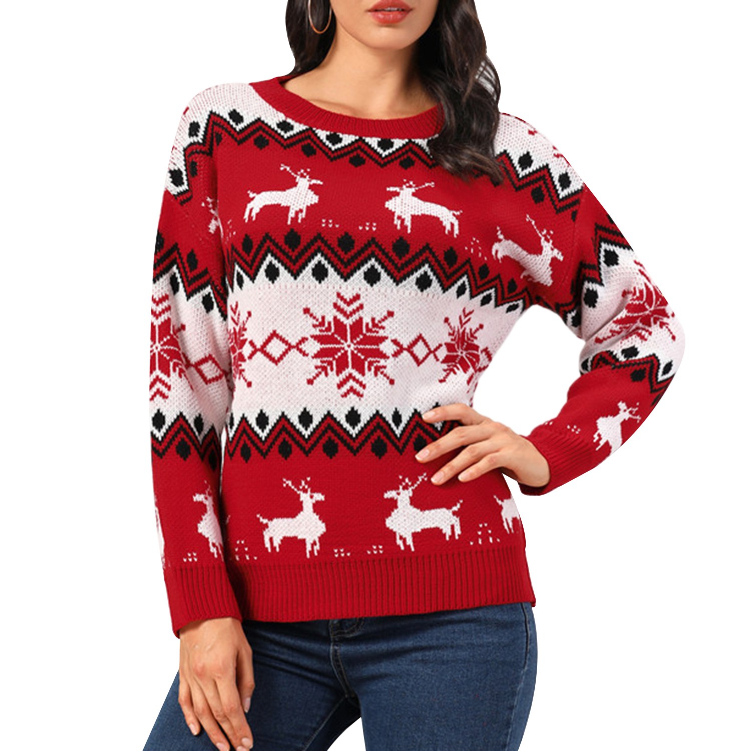 christmas knitted jumper