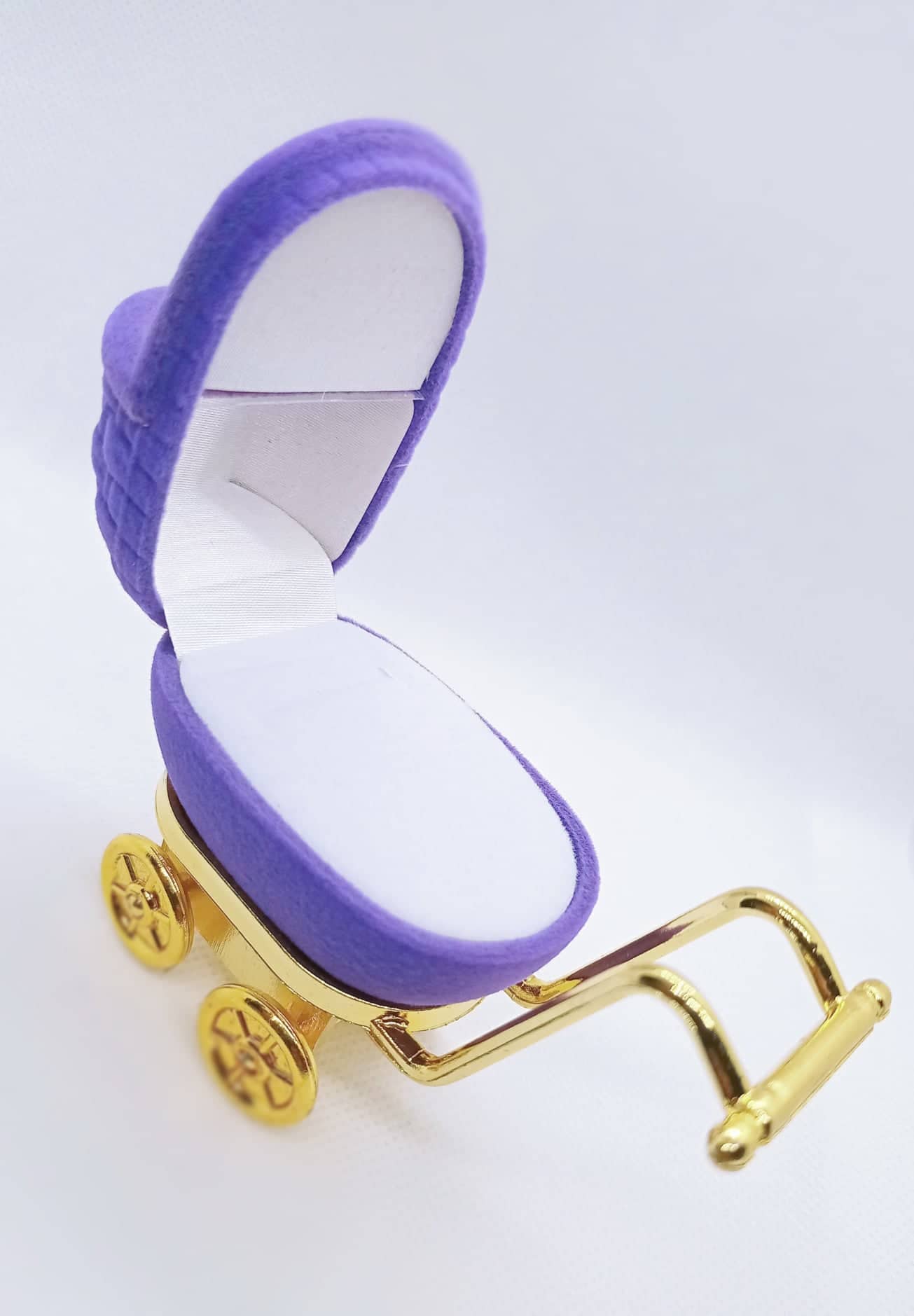 New Premium Trolley Ring Box for Gift Packing | Luxury Velvet Jewelry Ring Box | Engagement, Proposal & Wedding Gift Box
