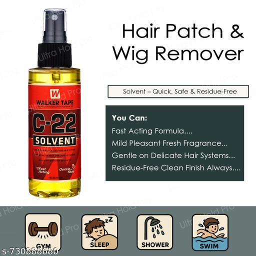 Walker C22 Solvent, C22 Remover | Wig Remover | Wig Cleaner | Wig's Residue Cleaner | C22 Cleaner | Size 4oz(118ml)
