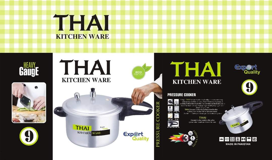 Premium Quality Thai Pressure Cooker 9Liters Daraz.pk
