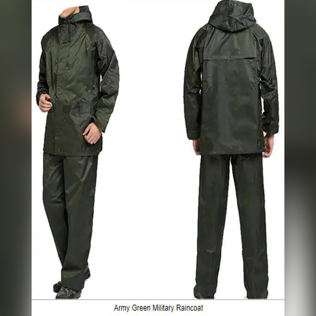 waterproof jacket and pants