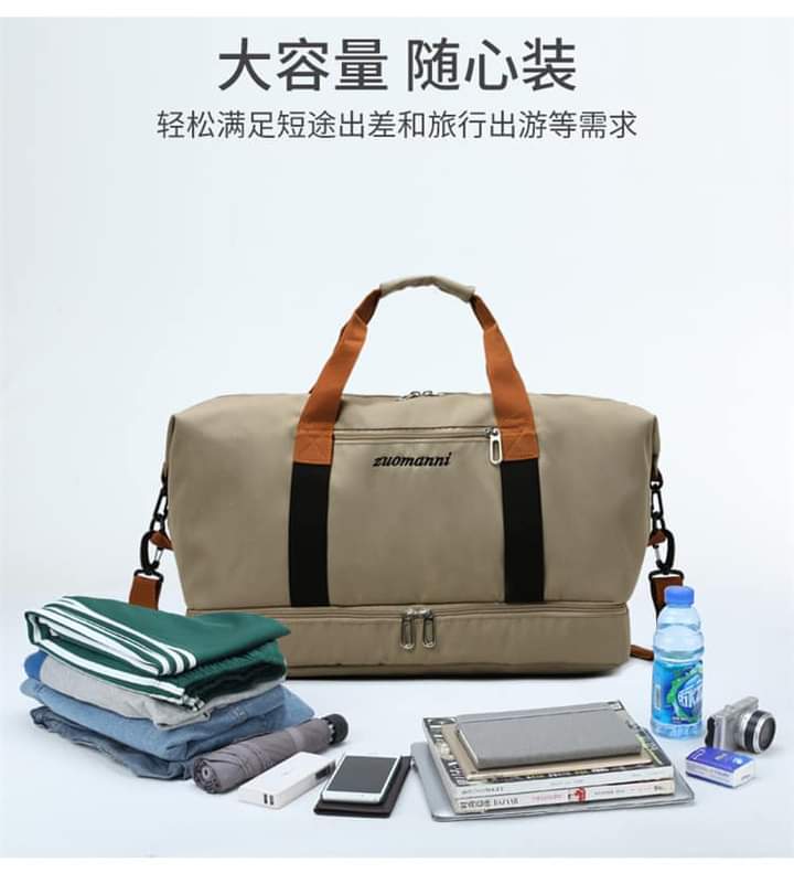 NEW EFASHION Travel Bag  weekender Bags onyx Stone Imported CLoth Luggage