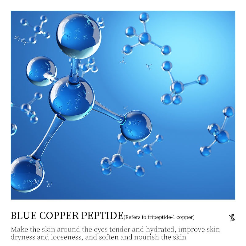 Bioaqua Hydrogel Patches With Blue Copper Peptides Eye Mask 80g 60pcs BQY93462