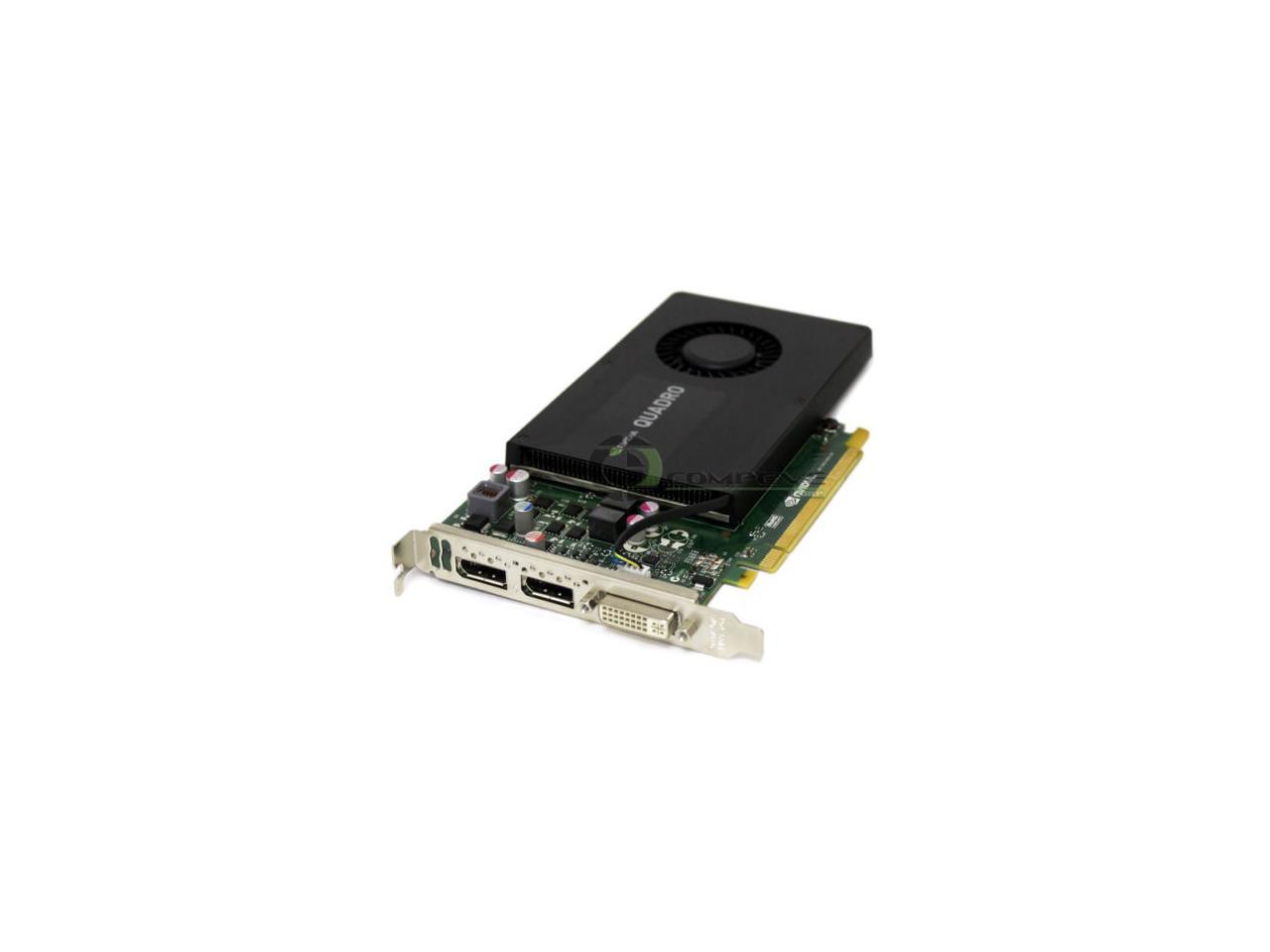 765148-001 HP NVIDIA QUADRO K2200 4GB GDDR5 PCI-E 2.0 X16 DUAL DISPLAYPORT