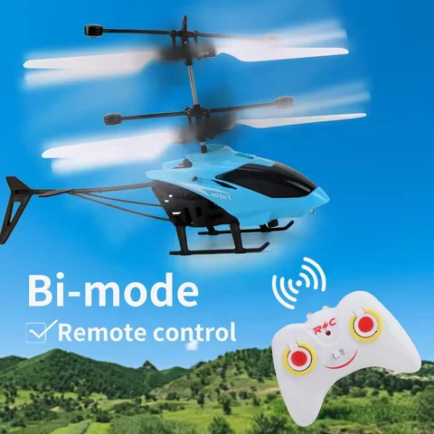 RC Helicopter with Remote Control – Rechargeable Flying Aircraft for Kids & Adults | Durable & Easy to Fly | Best Toy Gift